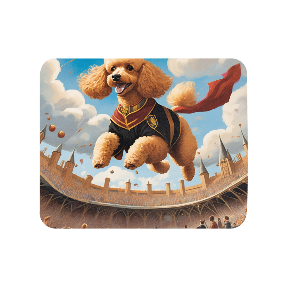 PugMug Custom Tan Poodle Mouse Pad