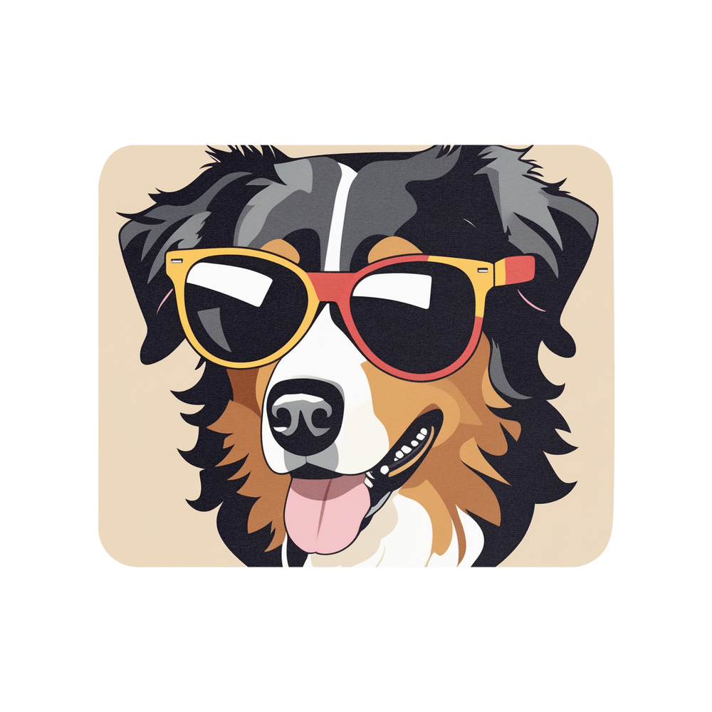 PugMug Custom Miniature American Shepherd Mouse Pad