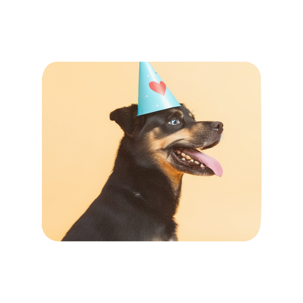 PugMug Custom Blue Mouse Pad