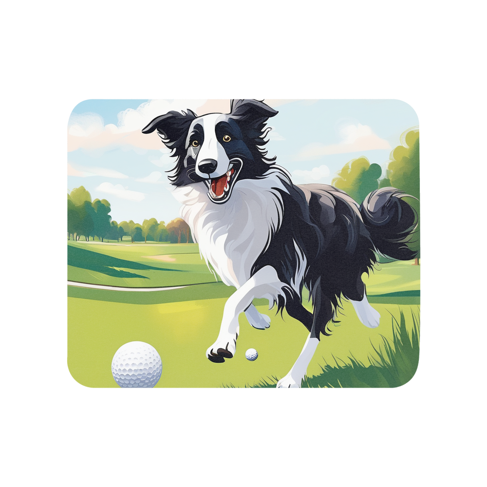 PugMug Custom Border Collie Mouse Pad