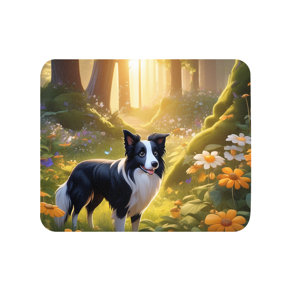 PugMug Custom Border Collie Mouse Pad