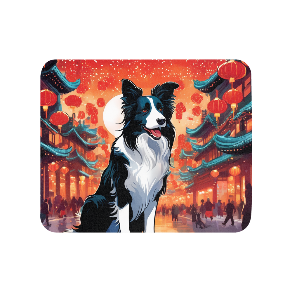 PugMug Custom Border Collie Mouse Pad