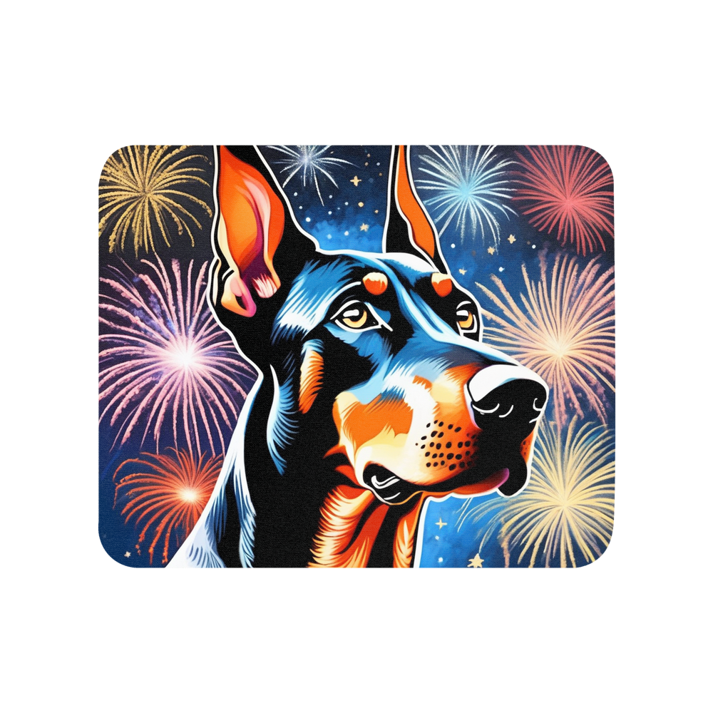 PugMug Custom Doberman Pinscher Mouse Pad