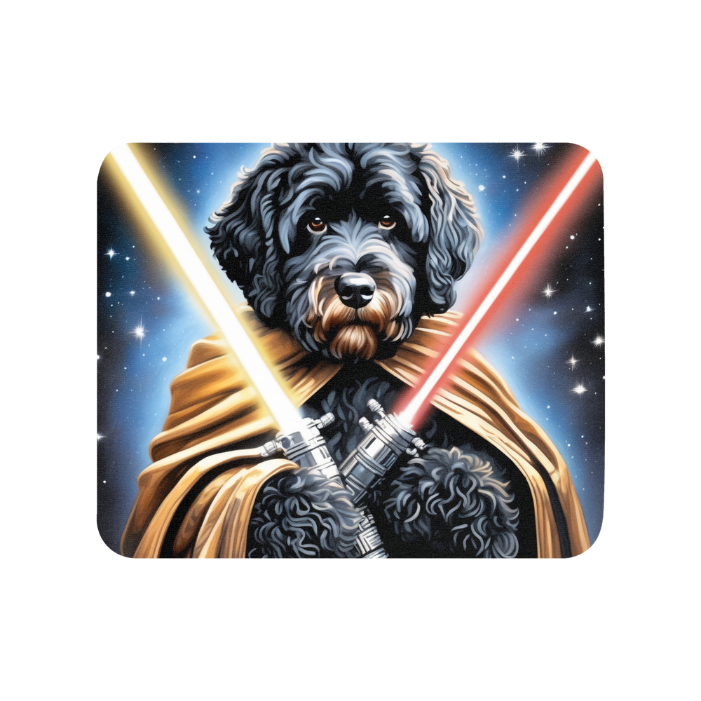 PugMug Custom Portuguese Water Dog Mouse Pad