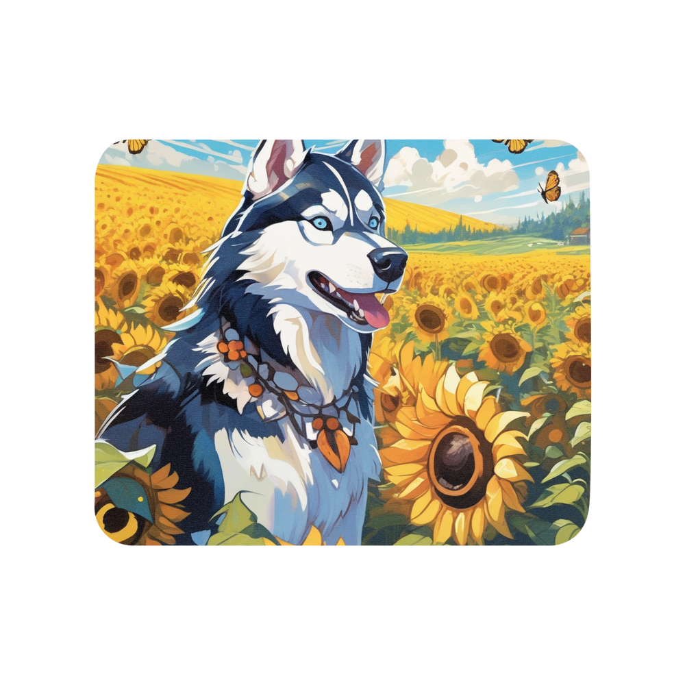 PugMug Custom Siberian Husky Mouse Pad