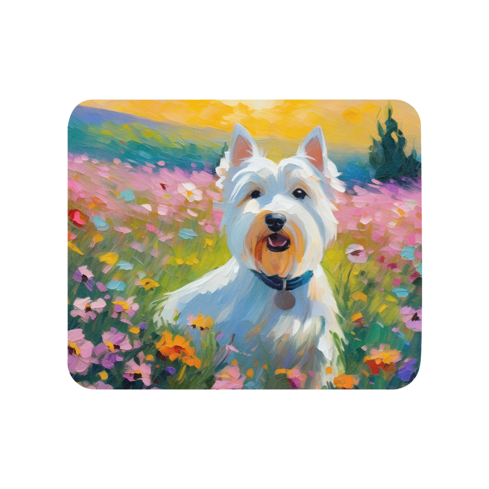 PugMug Custom West Highland White Terrier Mouse Pad
