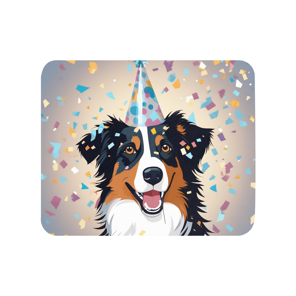 PugMug Custom Australian Shepherd Dog Mouse Pad