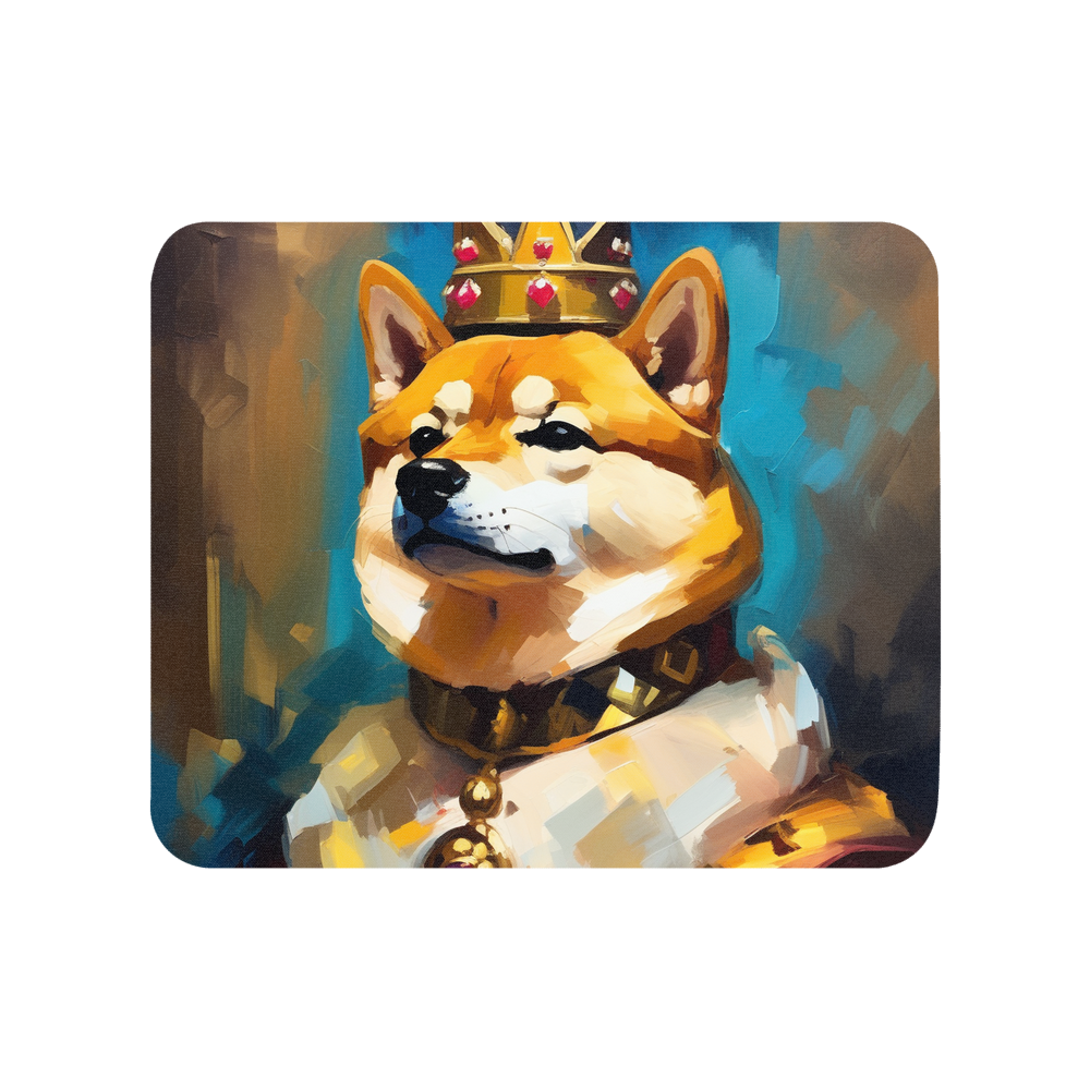 PugMug Custom Shiba Inu Mouse Pad