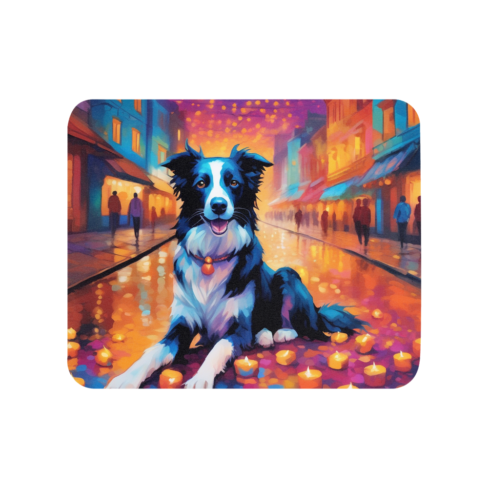 PugMug Custom Border Collie Mouse Pad