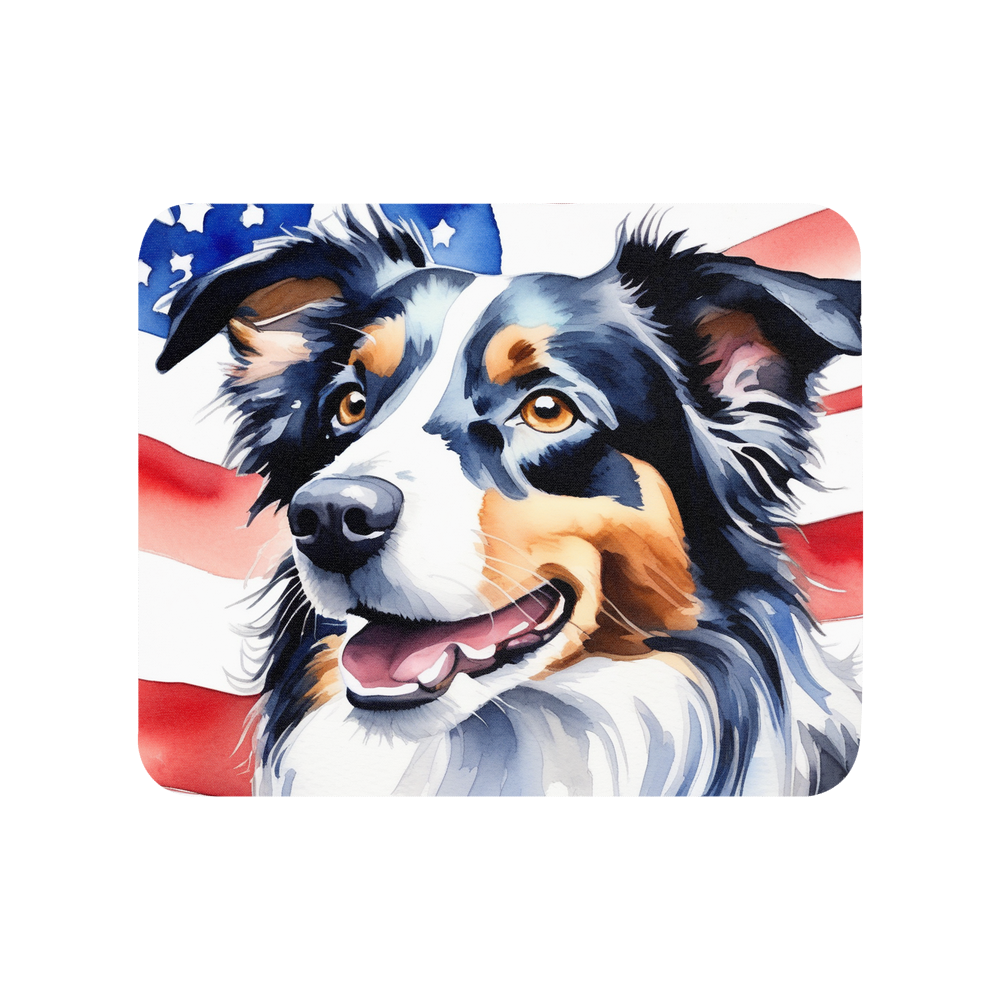 PugMug Custom Border Collie Mouse Pad