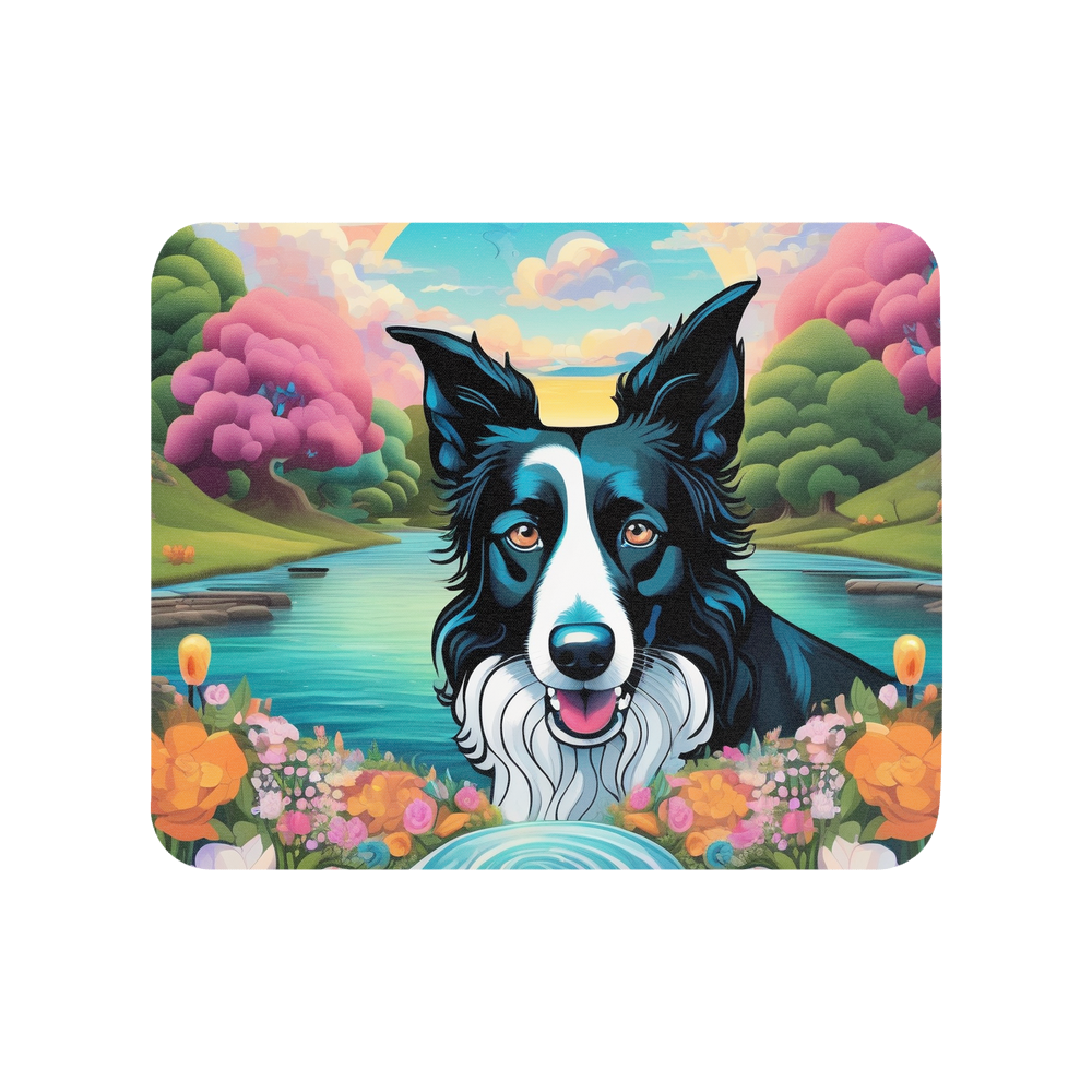 PugMug Custom Border Collie Mouse Pad