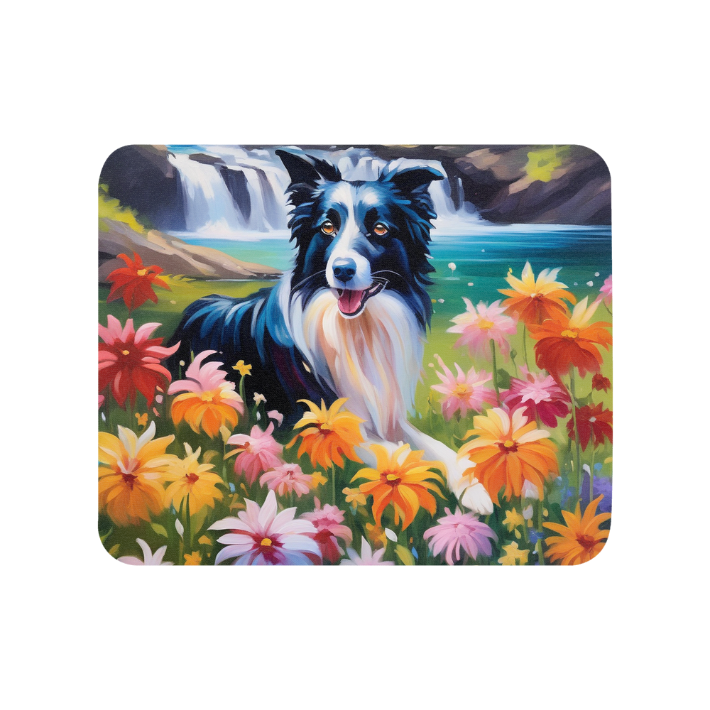 PugMug Custom Border Collie Mouse Pad