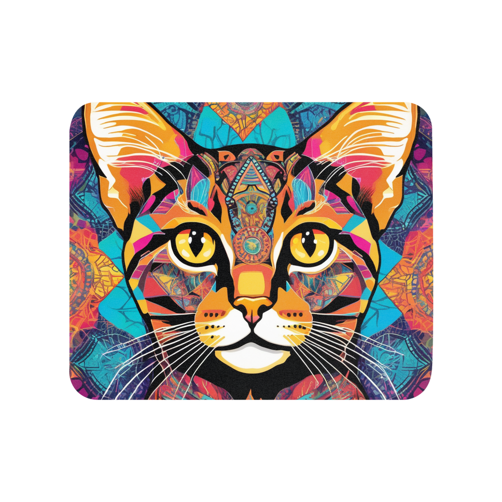 PugMug Custom Tabby Exotic Cat Mouse Pad