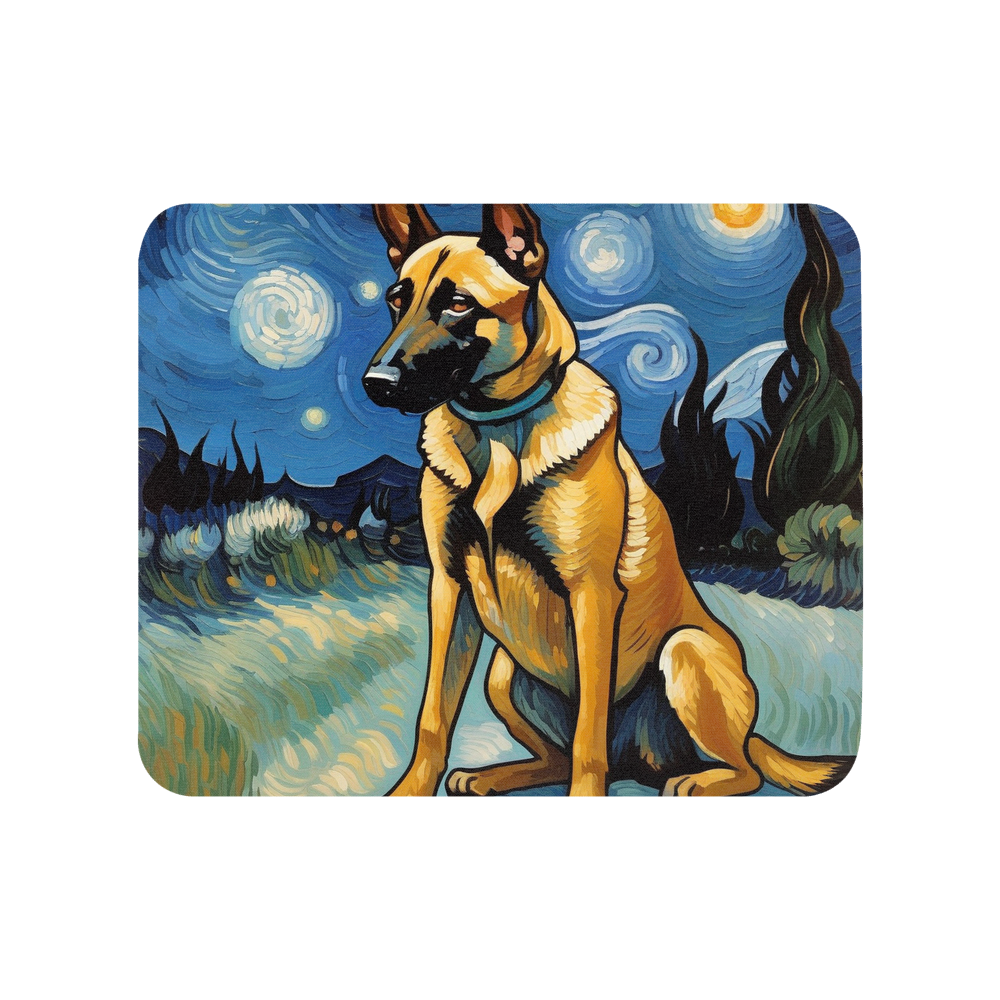 PugMug Custom Belgian Malinois Mouse Pad
