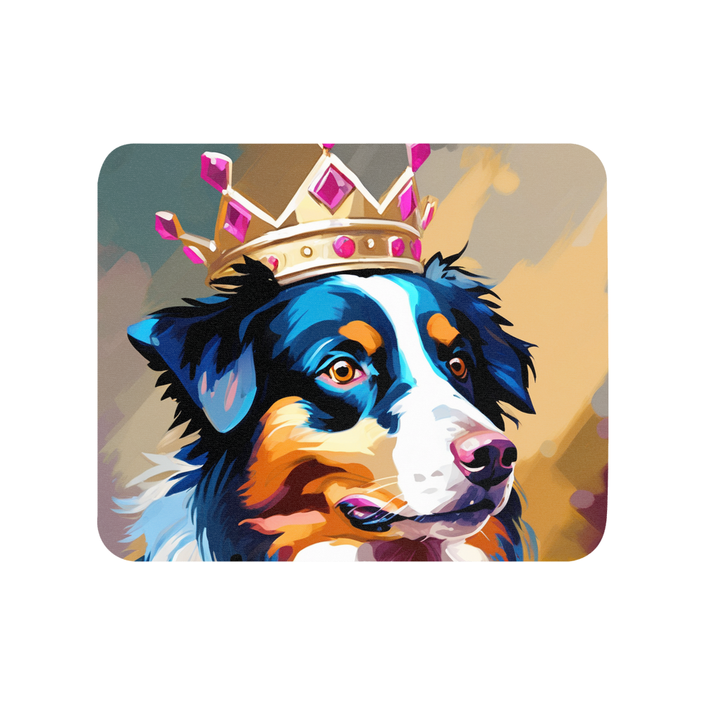 PugMug Custom Australian Shepherd Dog Mouse Pad