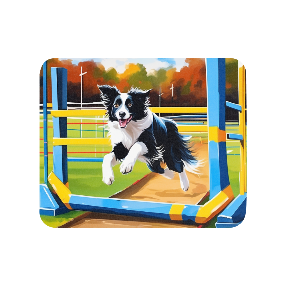 PugMug Custom Border Collie Mouse Pad