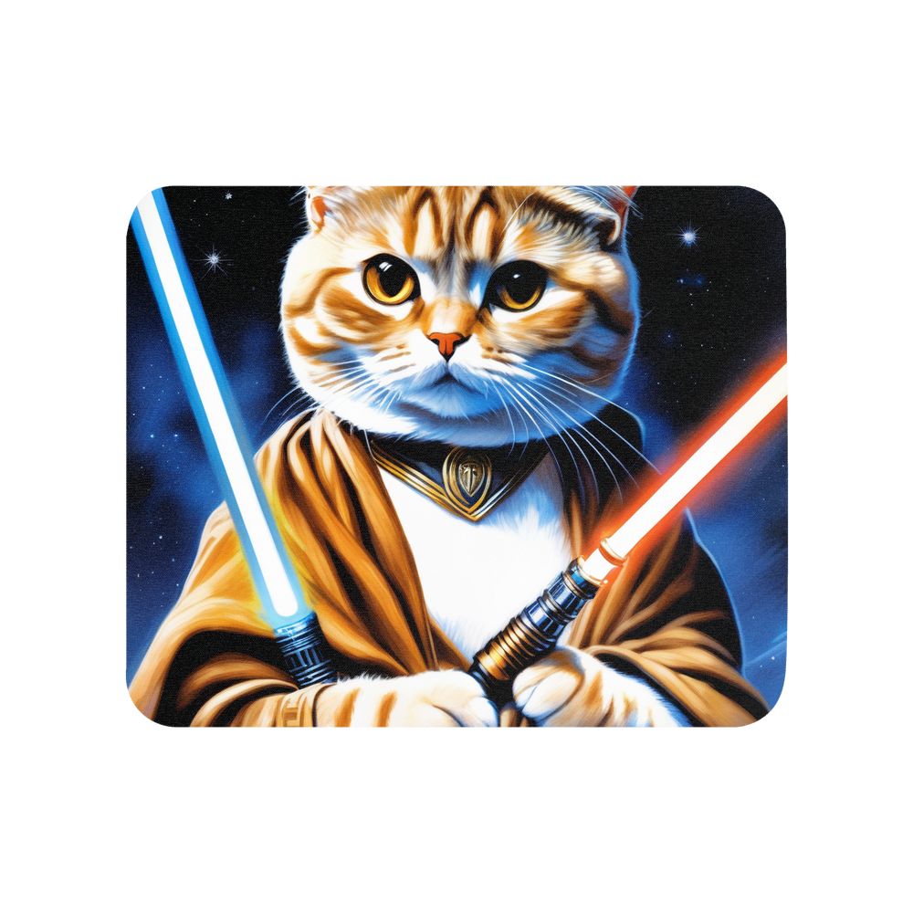 PugMug Custom Tabby Scottish Fold Cat Mouse Pad