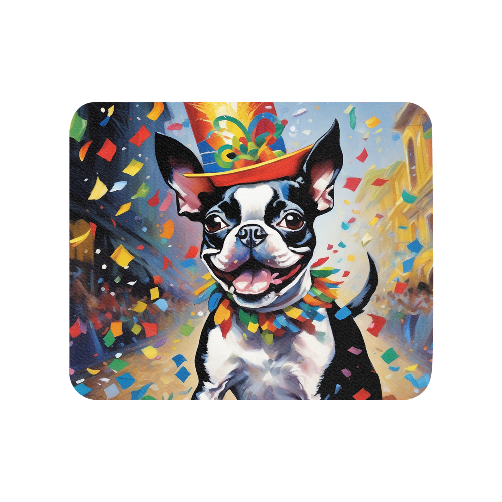 PugMug Custom Boston Terrier Mouse Pad
