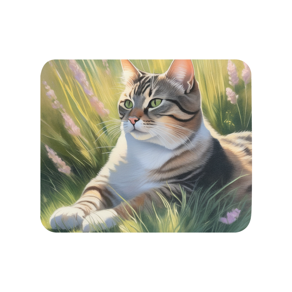 PugMug Custom Tabby Companion Cat Mouse Pad