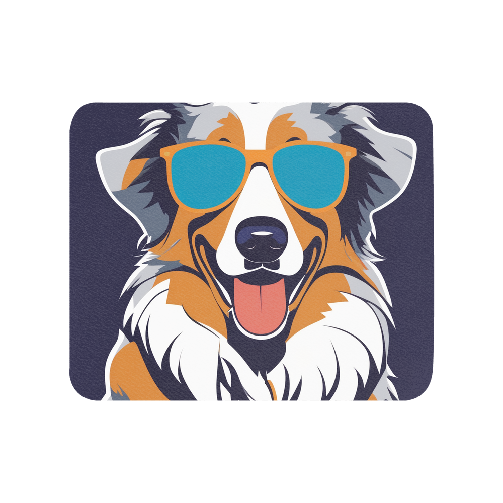 PugMug Custom Australian Shepherd Dog Mouse Pad