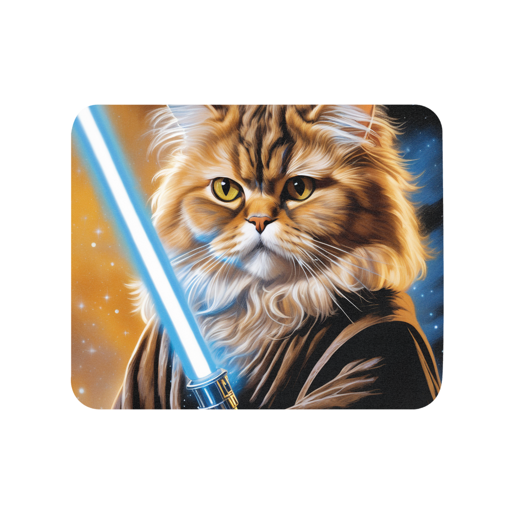 PugMug Custom Tabby Persian Cat Mouse Pad