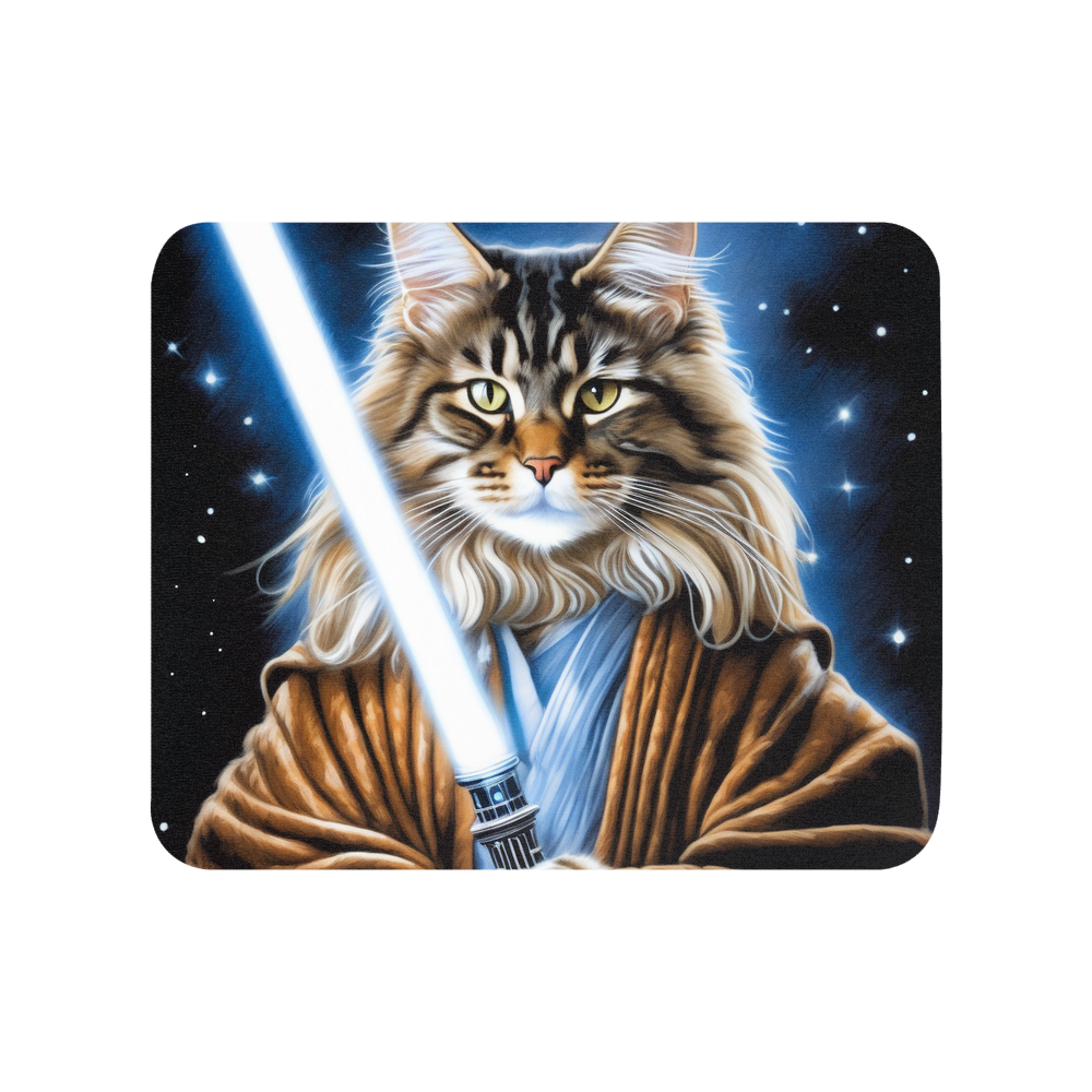 PugMug Custom Tabby Maine Coon Cat Mouse Pad