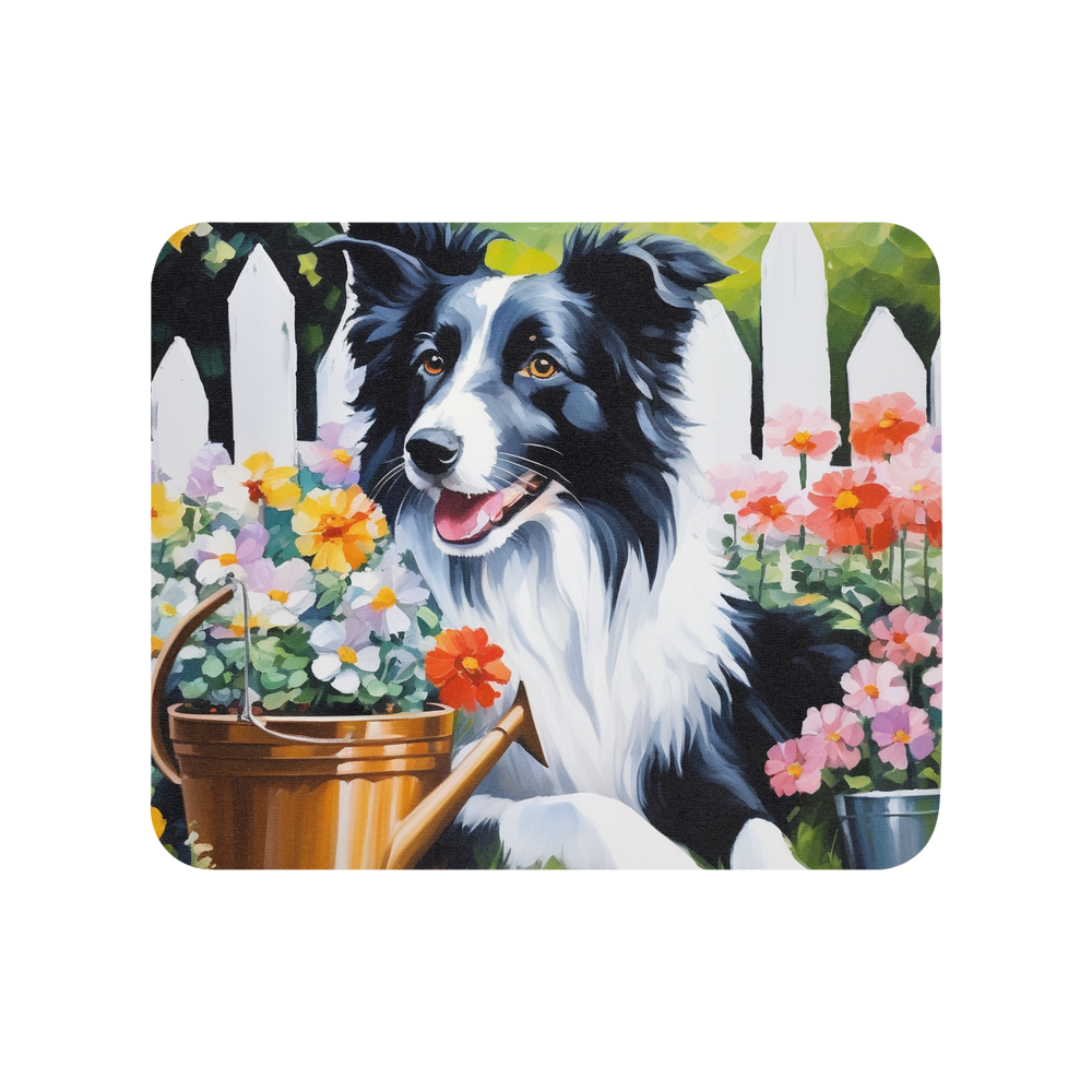 PugMug Custom Border Collie Mouse Pad