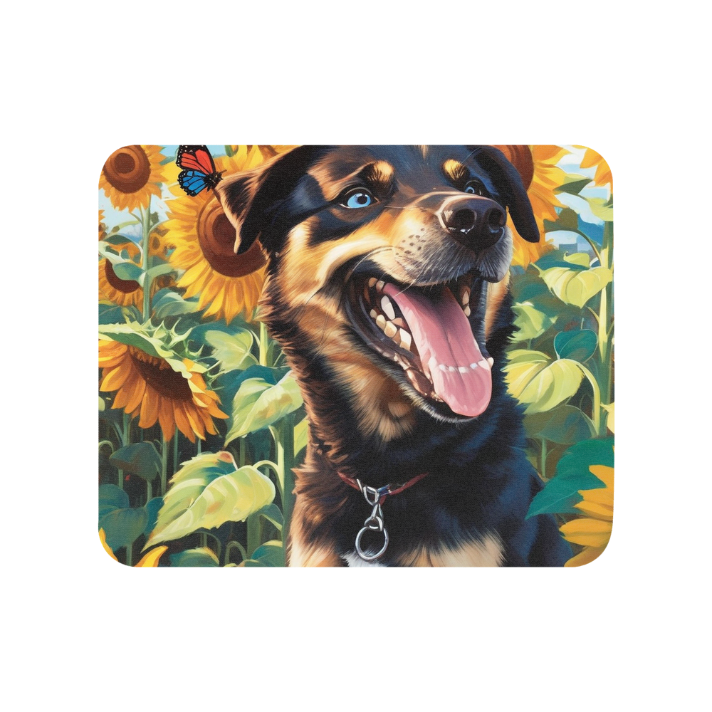 PugMug Custom Blue Mouse Pad