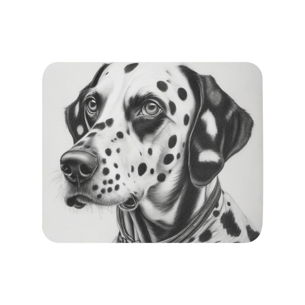 PugMug Custom Dalmatian Mouse Pad