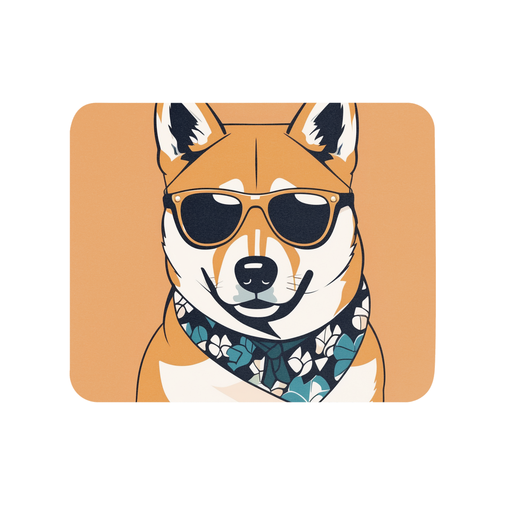 PugMug Custom Shiba Inu Mouse Pad