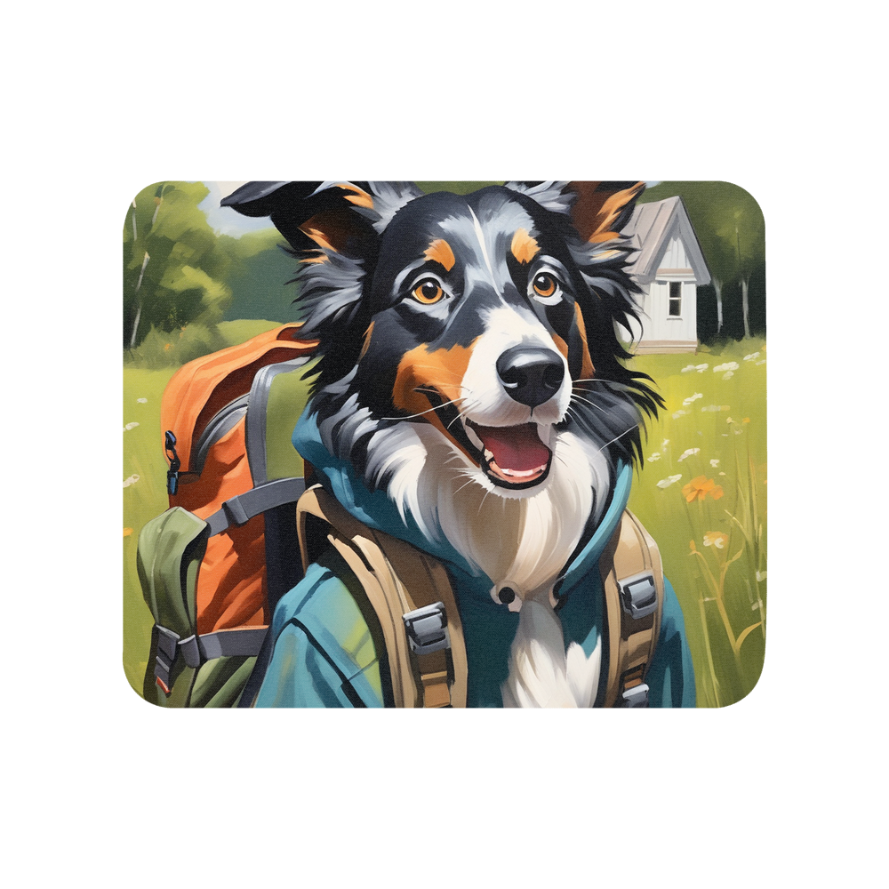 PugMug Custom Border Collie Mouse Pad