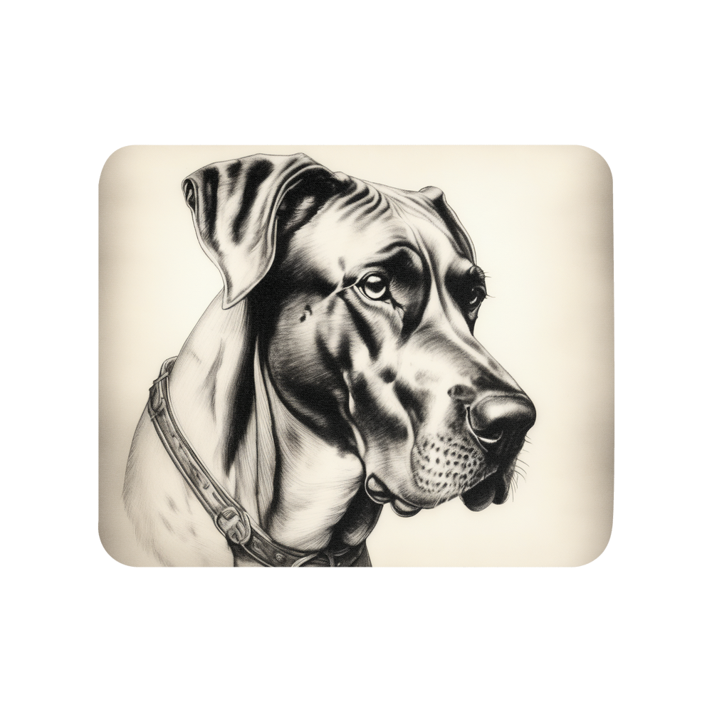 PugMug Custom Great Dane Mouse Pad