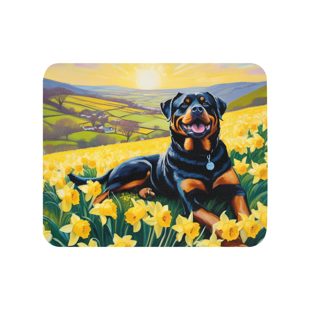 PugMug Custom Rottweiler Mouse Pad