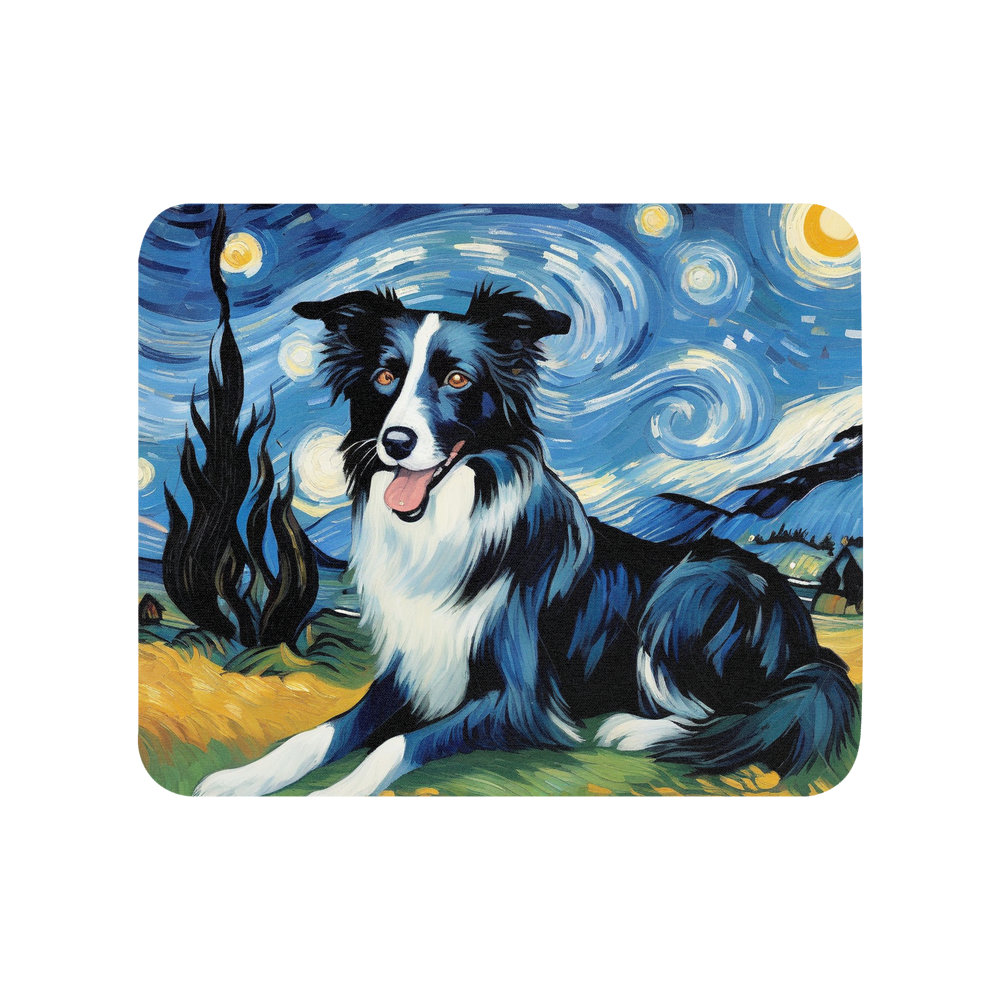 PugMug Custom Border Collie Mouse Pad