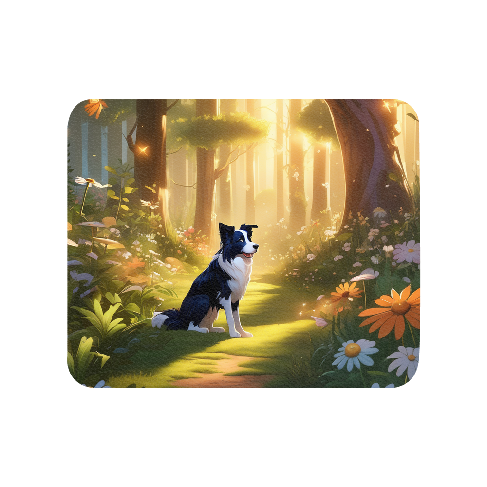 PugMug Custom Border Collie Mouse Pad