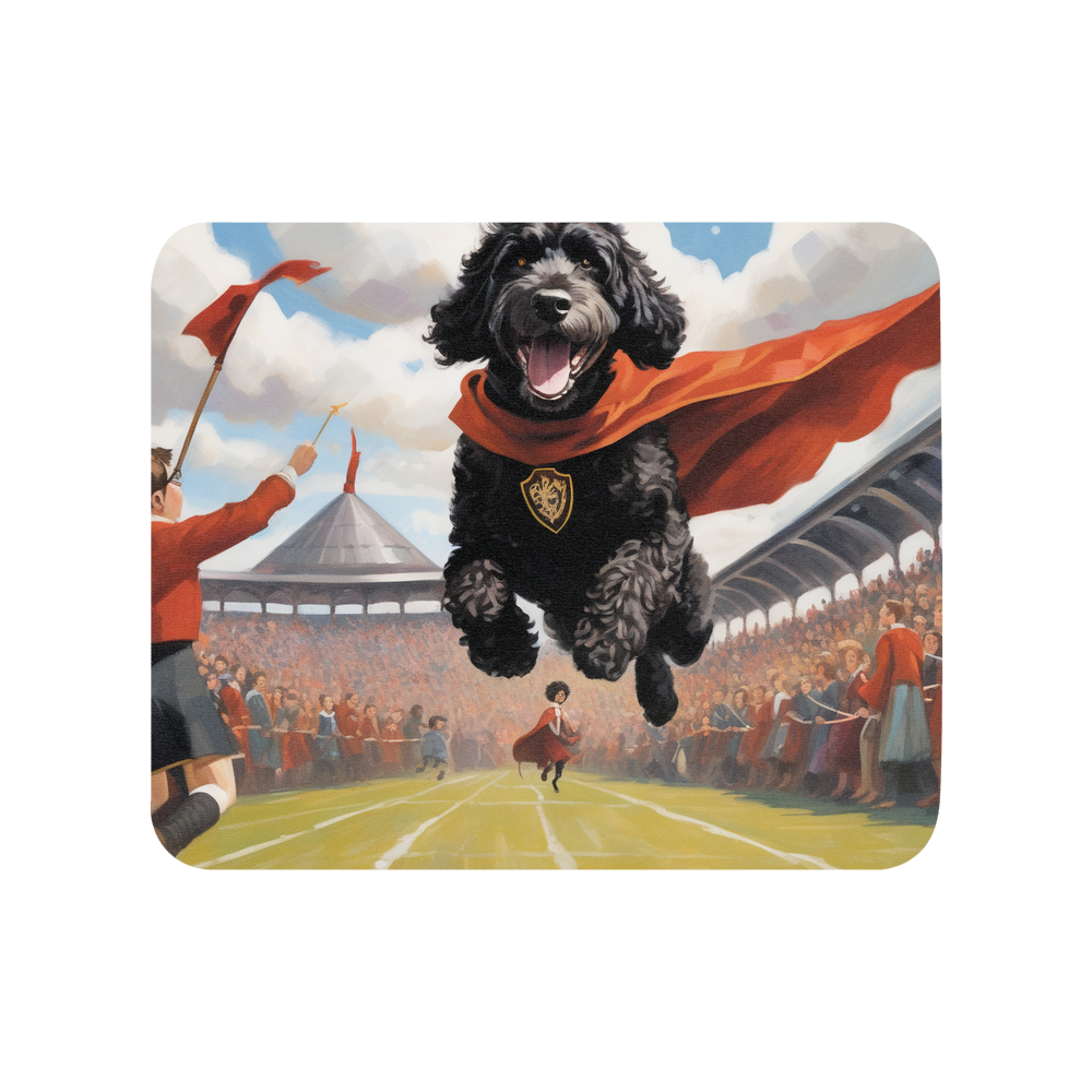 PugMug Custom Portuguese Water Dog Mouse Pad