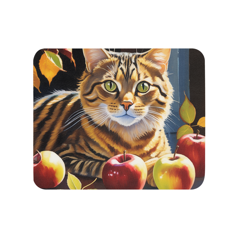PugMug Custom Tabby Exotic Cat Mouse Pad