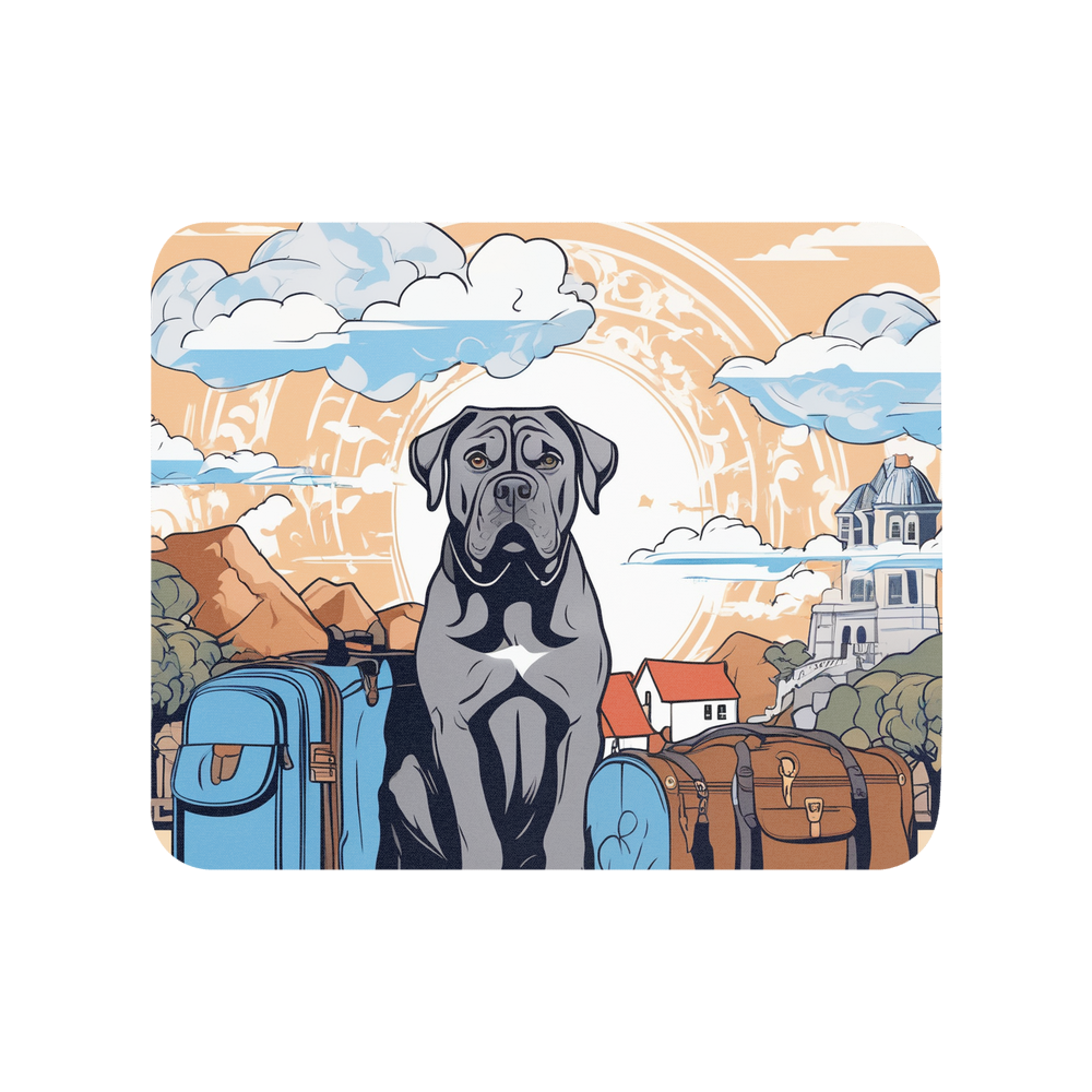 PugMug Custom Cane Corso Mouse Pad