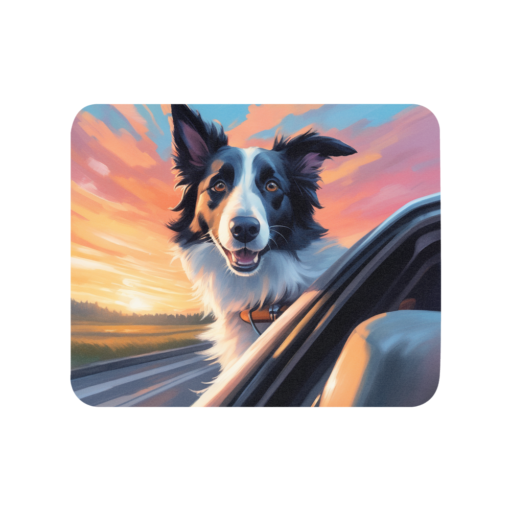 PugMug Custom Border Collie Mouse Pad