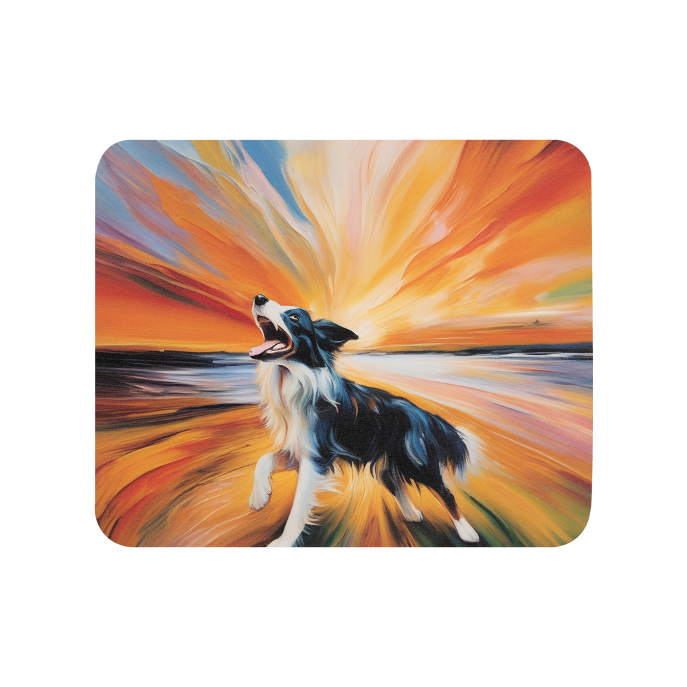 PugMug Custom Border Collie Mouse Pad