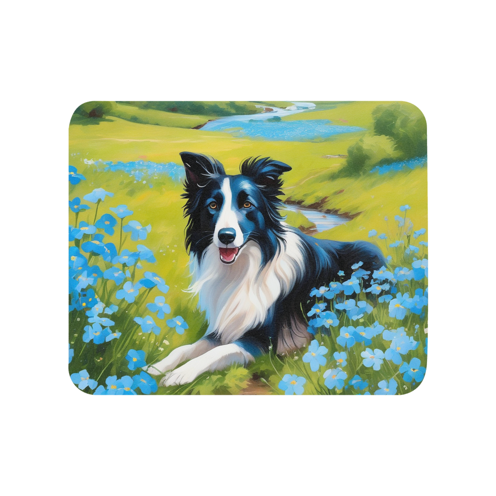 PugMug Custom Border Collie Mouse Pad