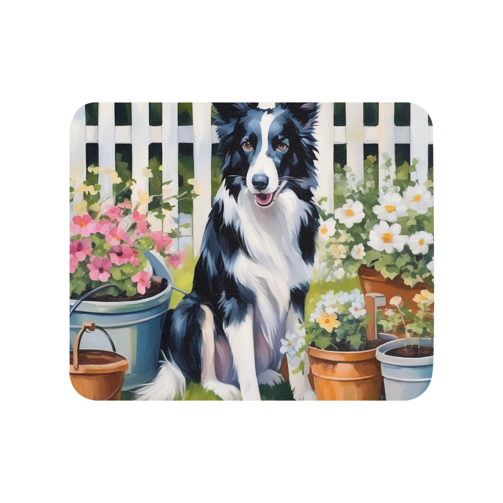 PugMug Custom Border Collie Mouse Pad