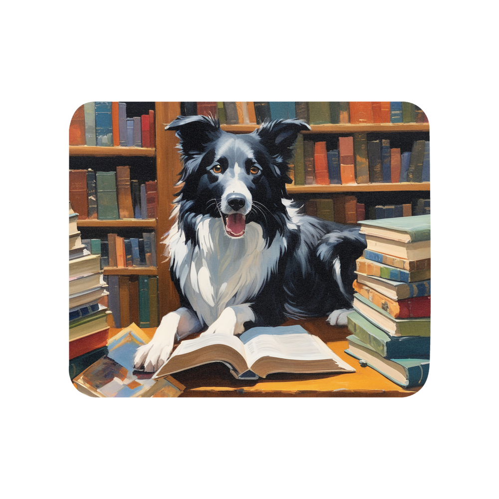 PugMug Custom Border Collie Mouse Pad