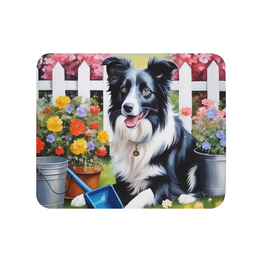 PugMug Custom Border Collie Mouse Pad