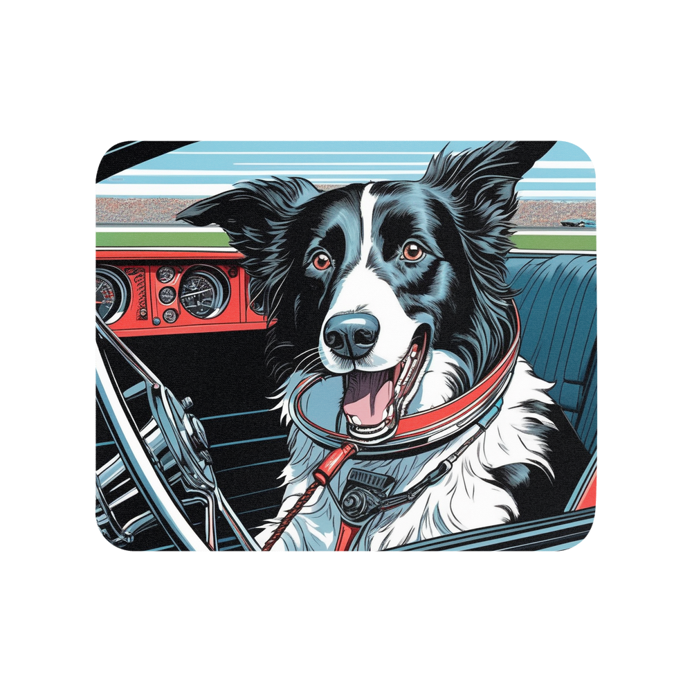 PugMug Custom Border Collie Mouse Pad