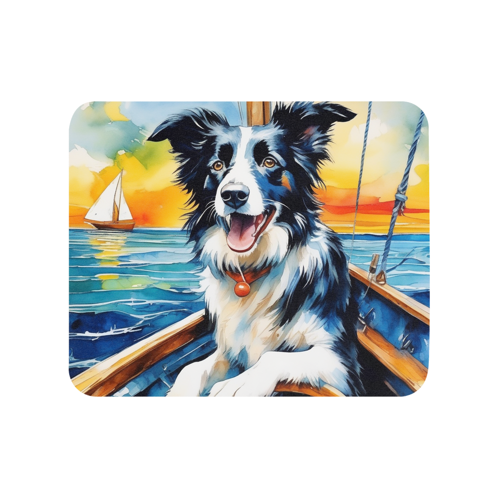 PugMug Custom Border Collie Mouse Pad