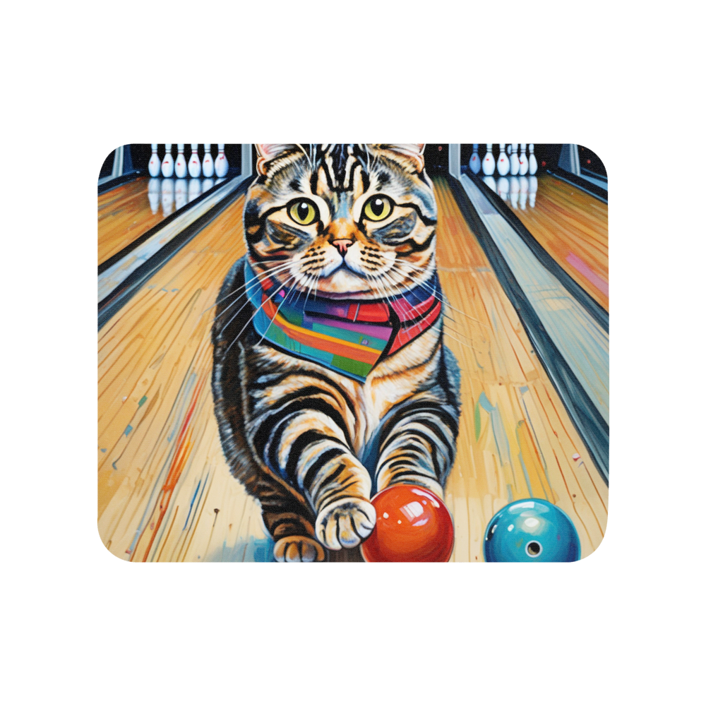PugMug Custom Tabby Scottish Fold Cat Mouse Pad