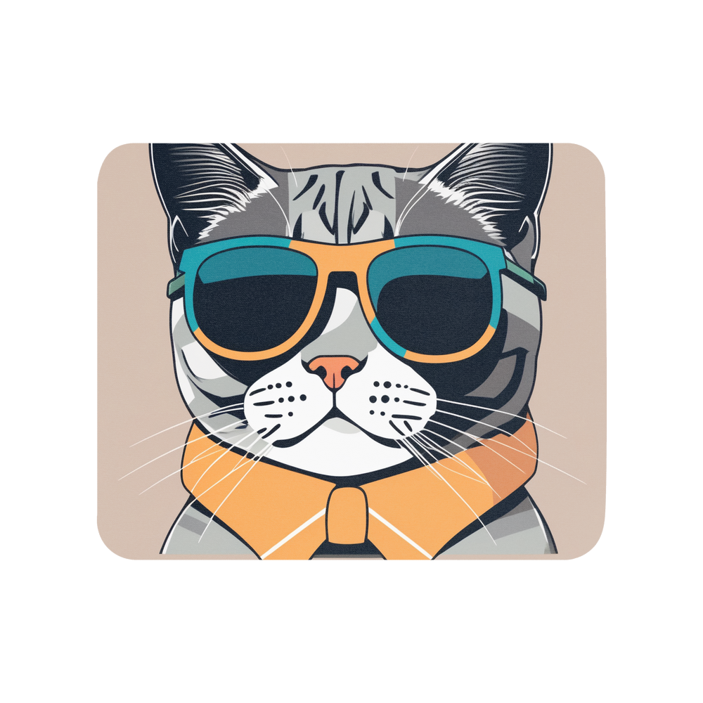 PugMug Custom Tabby British Shorthair Cat Mouse Pad