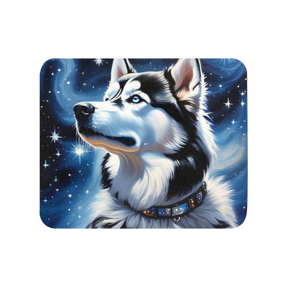 PugMug Custom Siberian Husky Mouse Pad