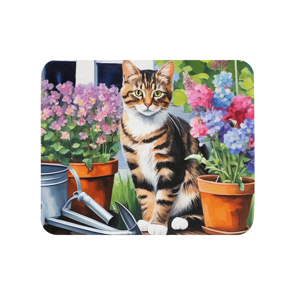 PugMug Custom Tabby Companion Cat Mouse Pad